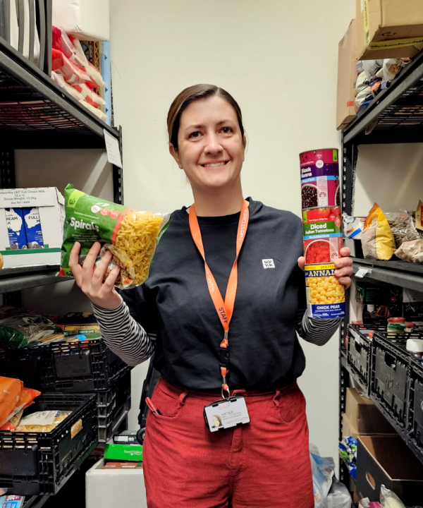 Natalie - donated food bulk goods