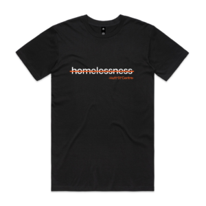 Black Homelessness T-Shirt