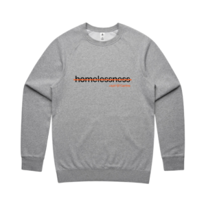 Grey Homelessness Jumper