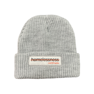 Grey Homelessness Beanie